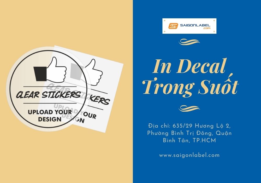 decal trong suốt
