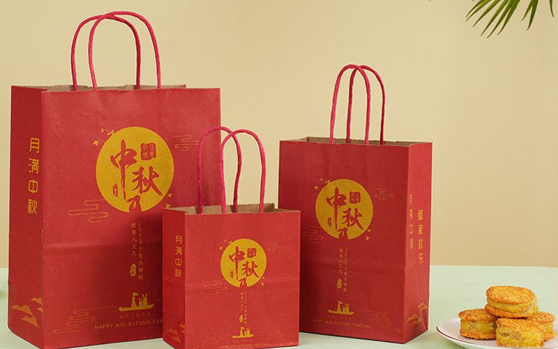 in túi giấy bánh trung thu