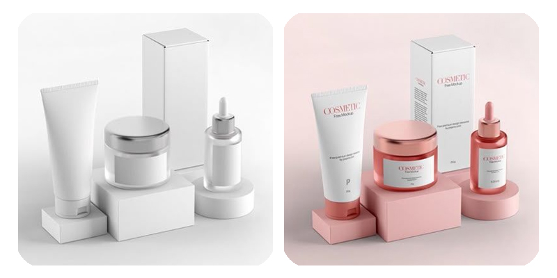 mockup hộp giấy thông dụng