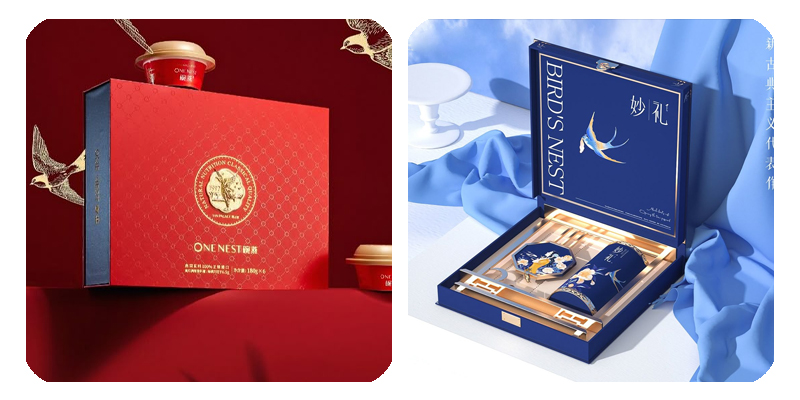 thiết kế hộp yến sào